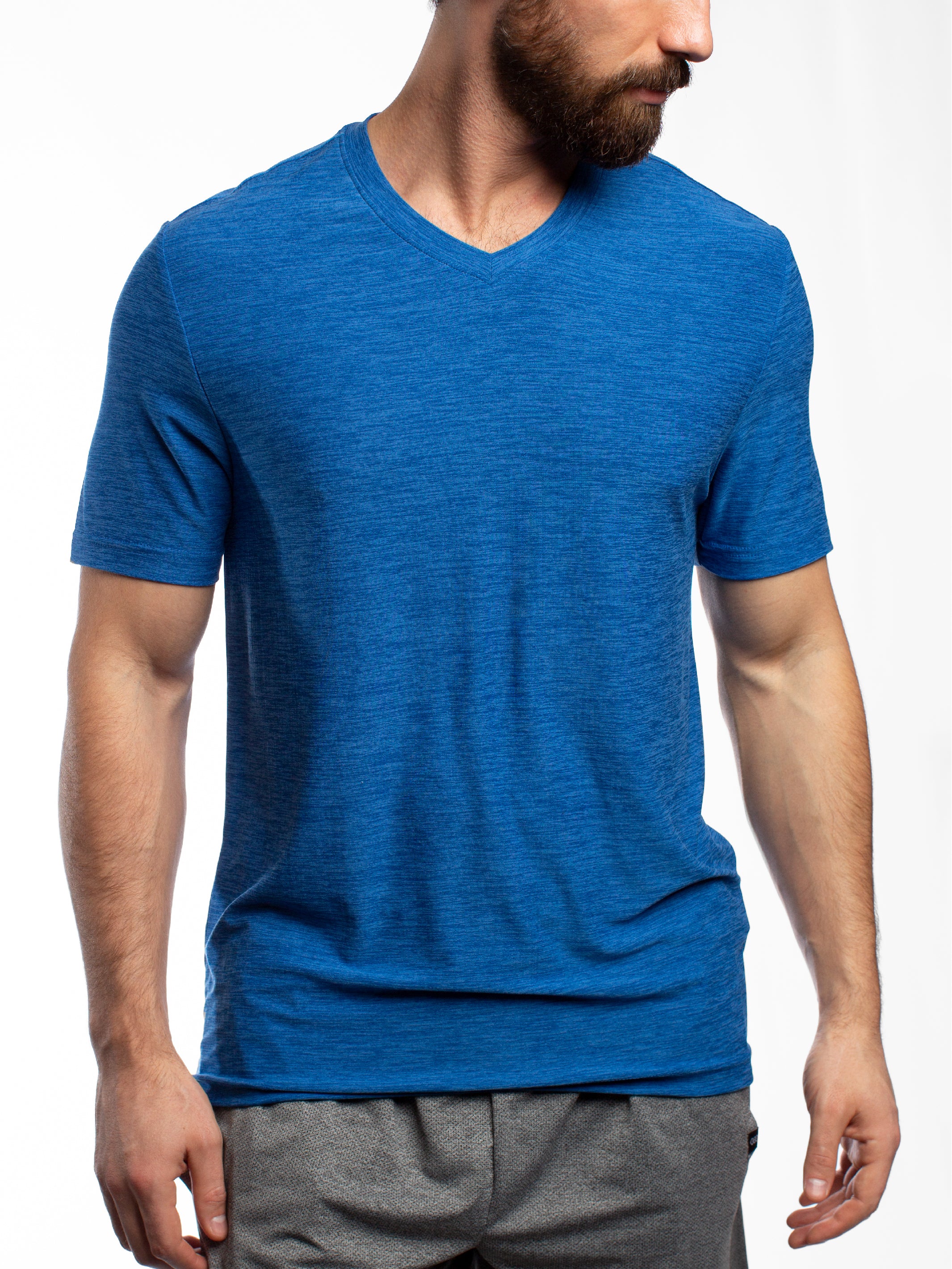 ★BADBLOOD★ 91 V-neck Jersey T-shirt Light Blue MUSINSA | BADBLOOD 91 V-Neck Jersey T-Shirt - Light Blue